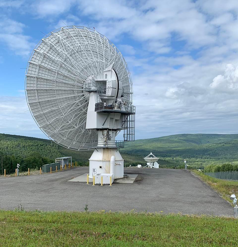 The Foundation Continuously Operating Reference Stations (FCORS) site at the NOAA Fairbanks Command and Data Acquisition Station site in Fairbanks, Alaska.