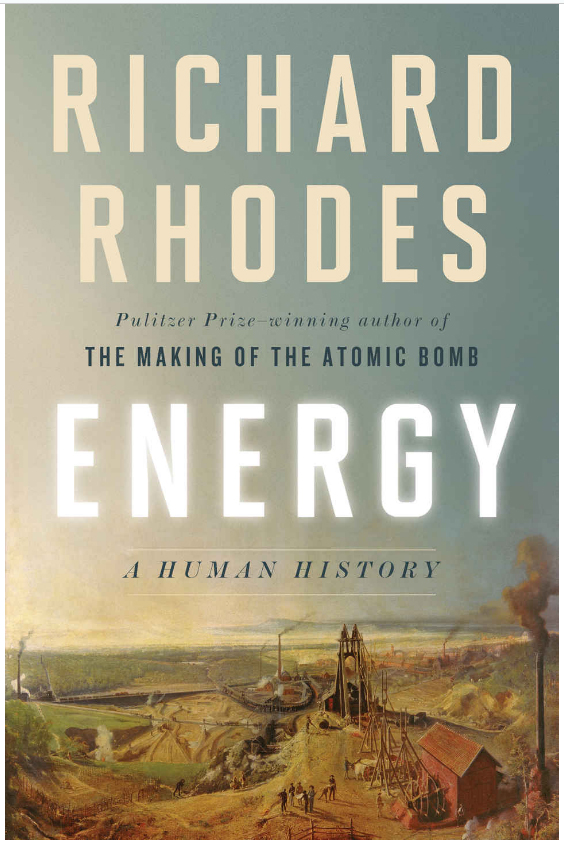 Book cover for 'Energy: A Human History by Richard Rhodes' 