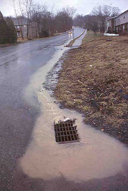 sewage overflow