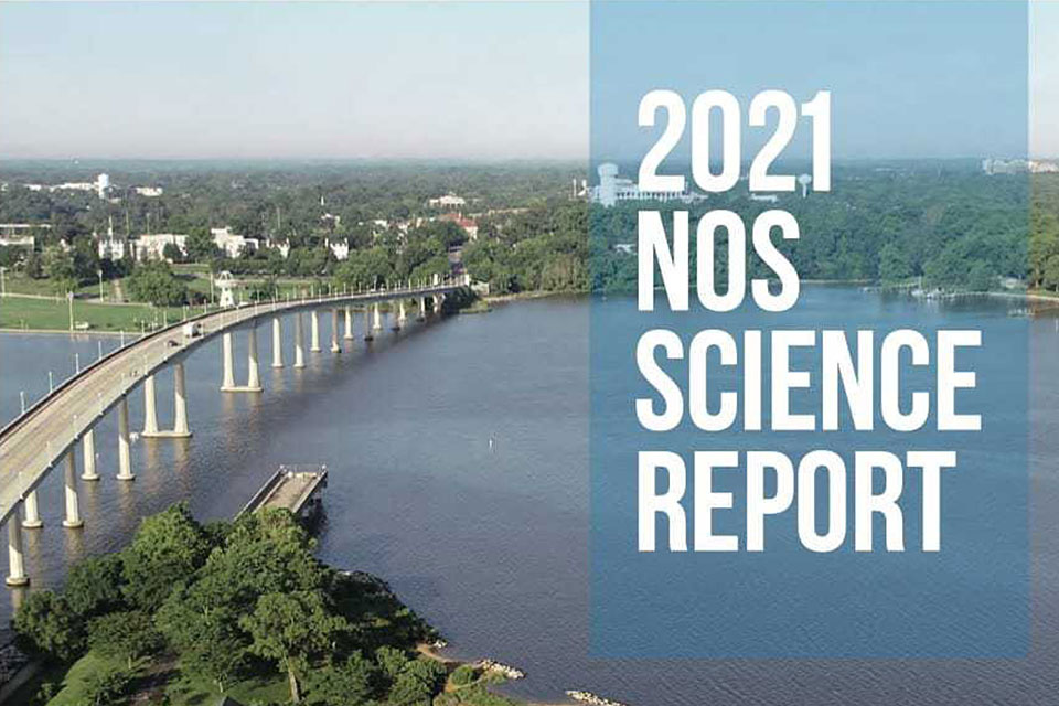 NOS science report cover page