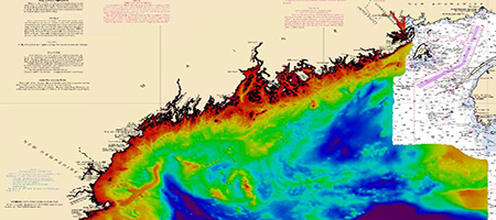 The number of nautical square miles that OCS’s National Bathymetric Source team compiled data from for the New England dataset.