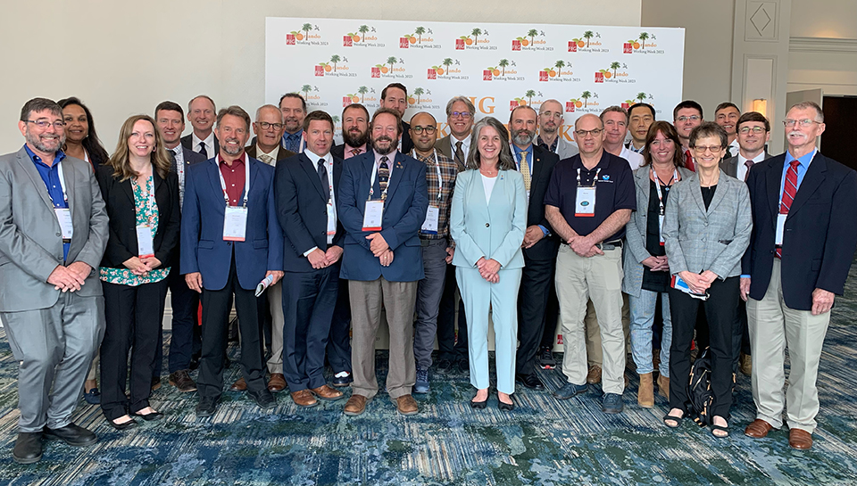 NGS staff attend the International Federation of Surveyors Working Week 2023 in Orlando, Florida.