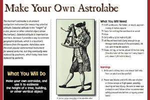 Make Your Own Astrolabe