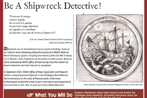 Be A Shipwreck Detective