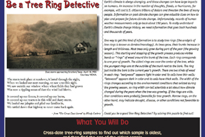 Be A Tree Ring Detective