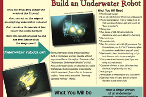 Build An Underwater Robot