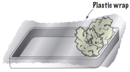 Illustration of plastic wrap