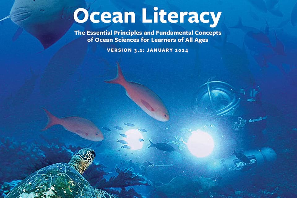 workbook cover screenshot for Ocean Literacy