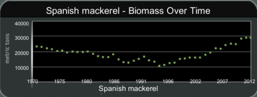 Spanish Mackerel Biomass in the Gulf of Mexico
