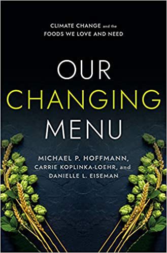 Book cover for Our changing menu book
