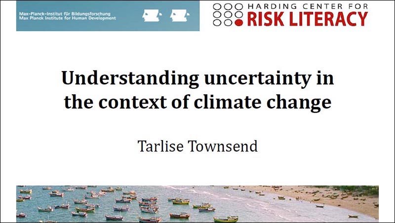 Understanding Uncertainty in the Context of Climate Change