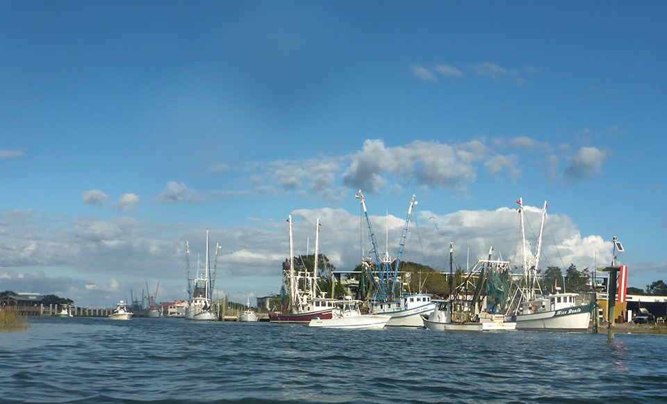 The commercial fishing boat 