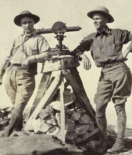 Members of a 1922 geodetic survey expedition.