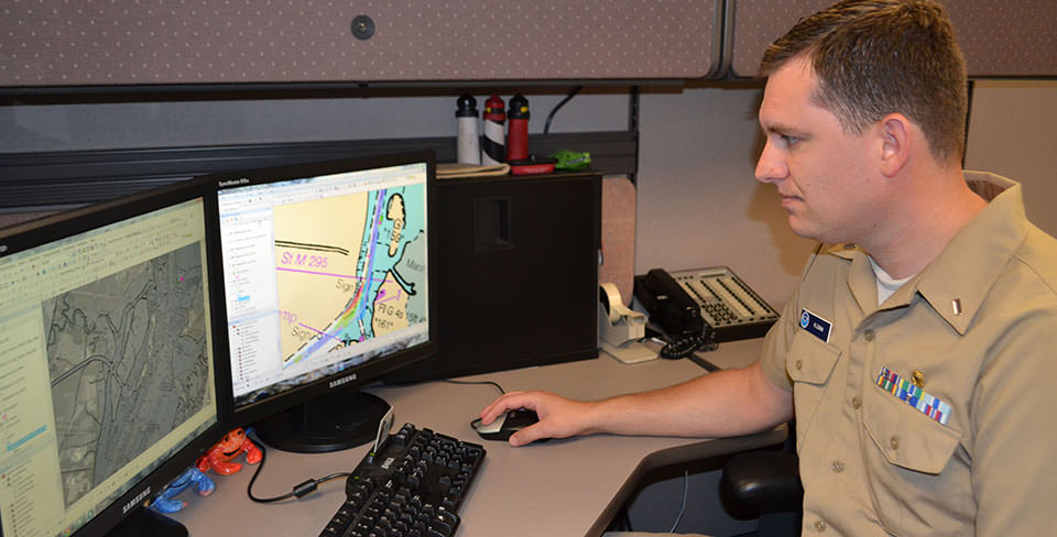 NOAA's Office of Coast Survey produces nautical charts for the Great Lakes and U.S. territories.