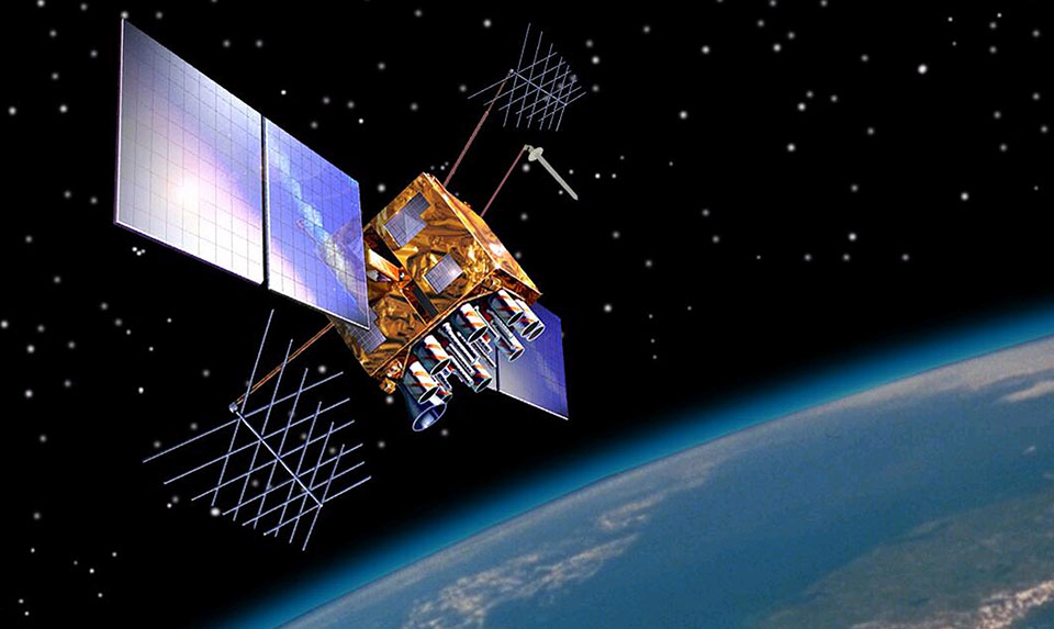 The Global Positioning System (GPS) is a constellation of satellites orbiting the Earth approximately 11,000 miles in space.