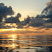 Kure Atoll Sunset. Image credit: Robert Schwemmer, NOAA National Marine Sanctuaries