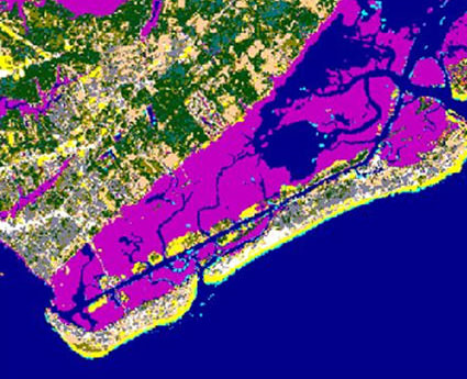 land cover data map
