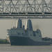 NOAA's Air Gap Technology Sends USS New York Down the Mississippi River