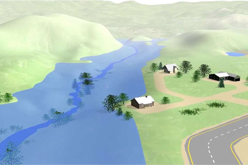 Still from a video by NGS explaining the use and importance of geodetic datums.