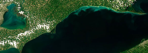Lake Erie algal bloom