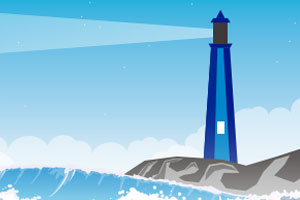 graphic of lighthouse
