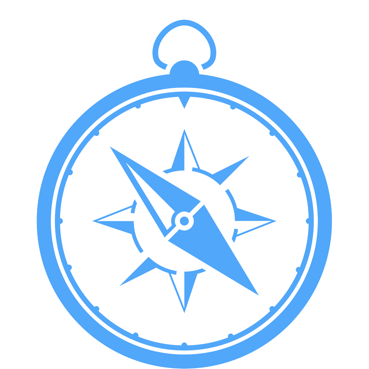 Navigation icon - a compass
