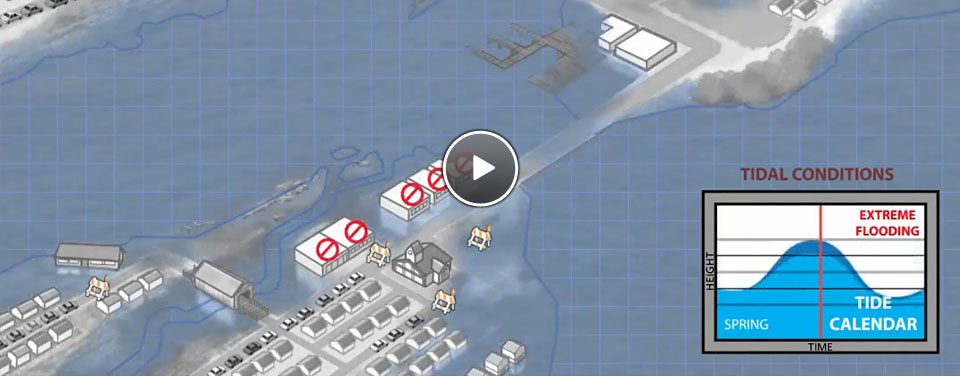 tidal flooding animation screen shot
