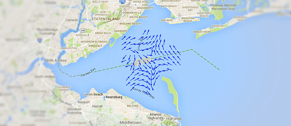 HF radar in New York Harbor
