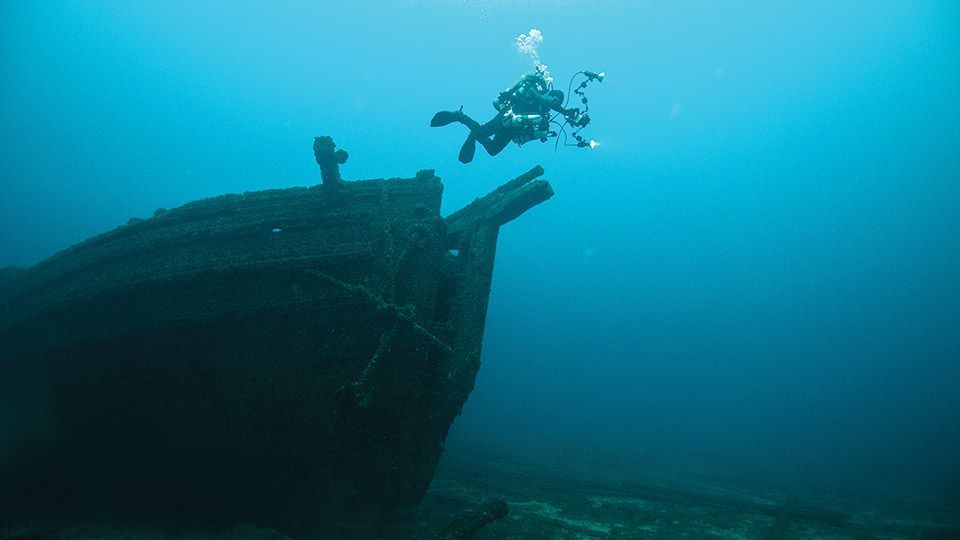 Thunder Bay shipwreck