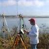 GPS observations are collected at Elkhorn Slough National Estuarine Research Reserve