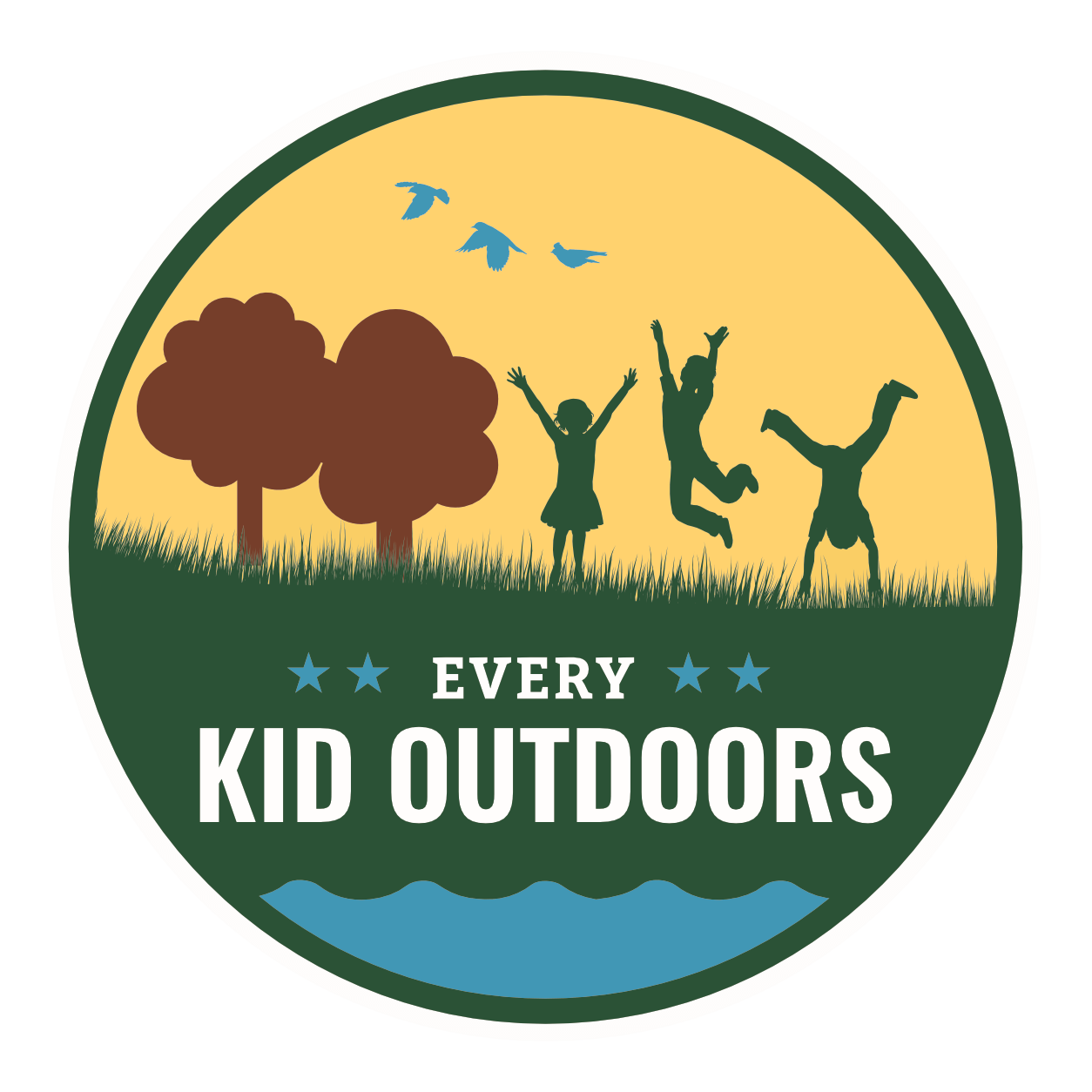 official logo for Every Kid Outdoors